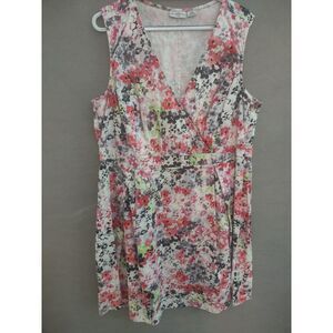 Liz Claiborne XXL Beautiful Floral Multi Color Dress Size‎ 20